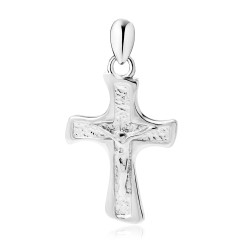 Cruciulita argint pandantiv DiAmanti K0055R-DIA (Argint 925‰ 1,1 g.)